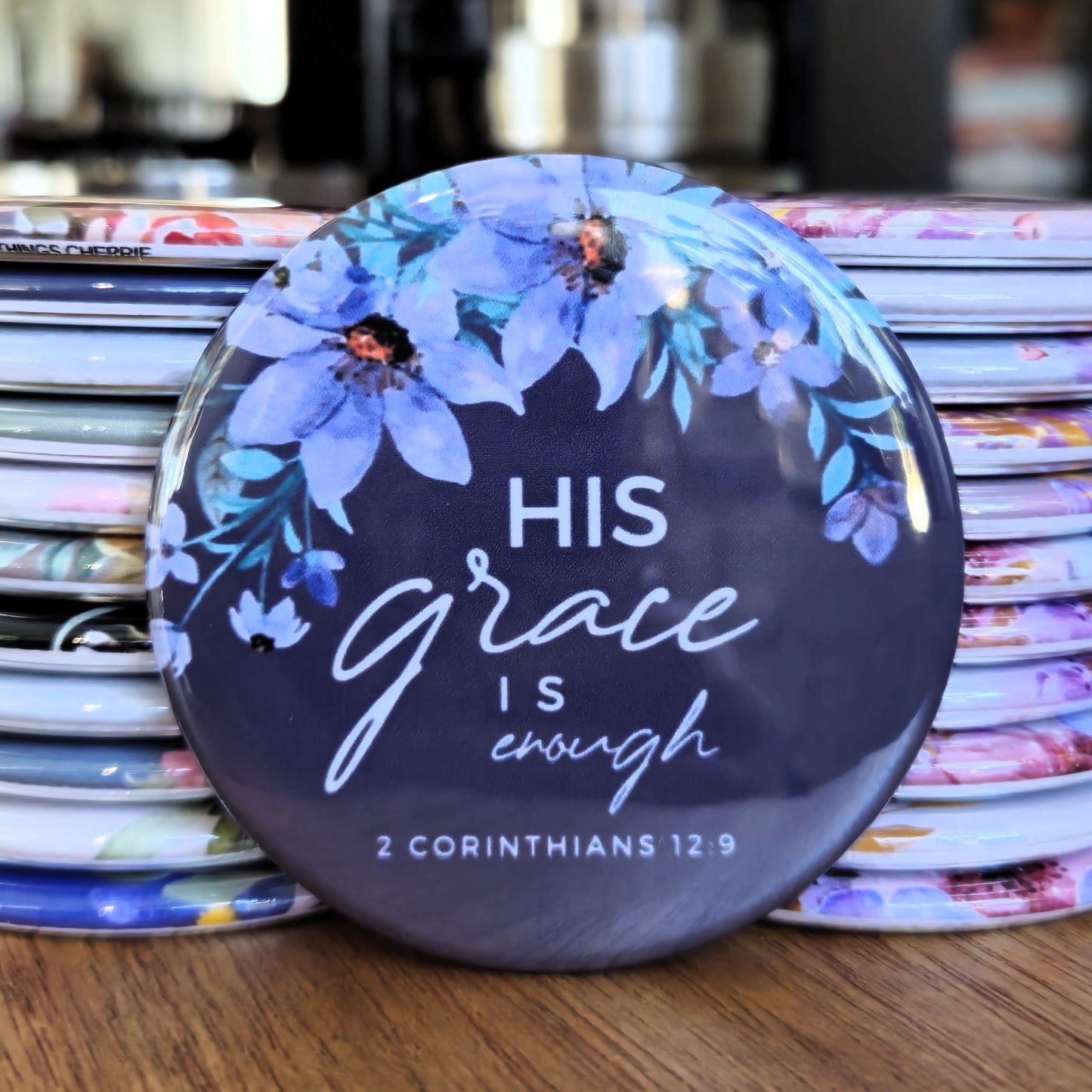 2.25" Christian (Bible Verse) Magnet or Pin (set 1 options)