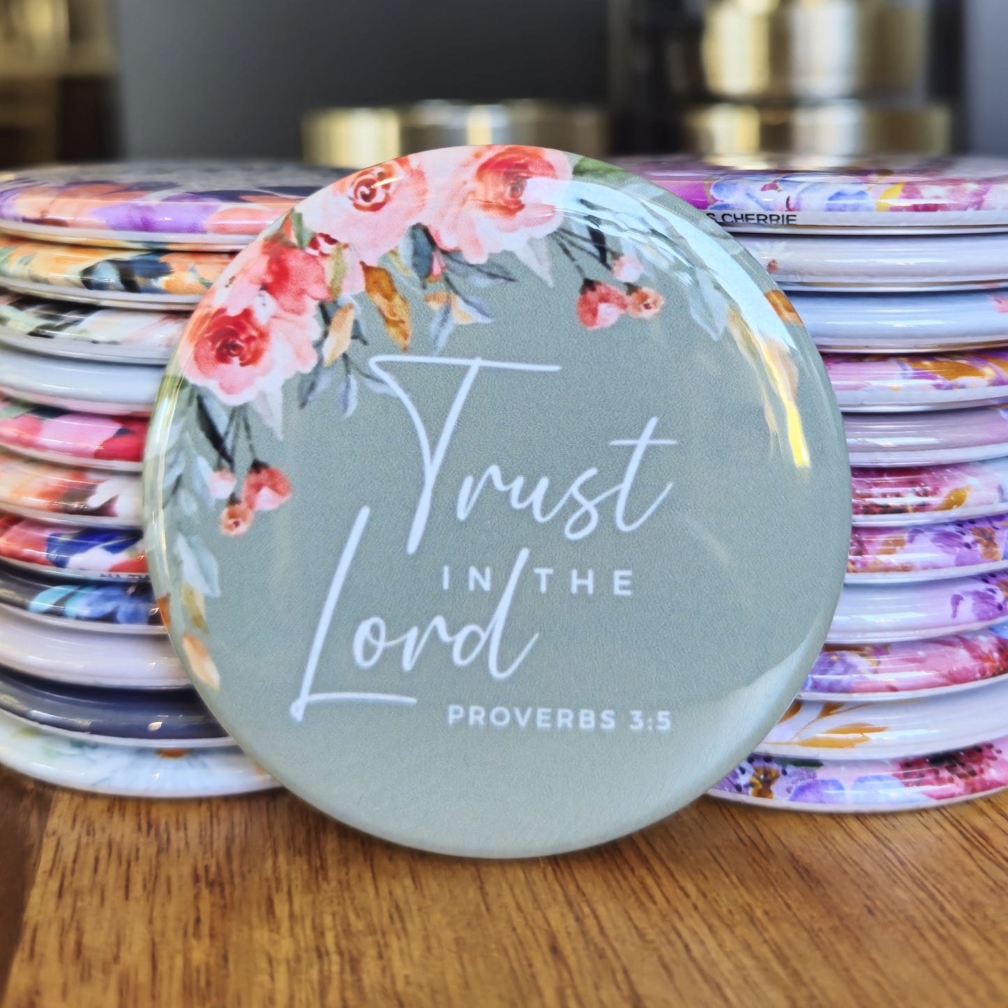 2.25" Christian (Bible Verse) Magnet or Pin (set 1 options)