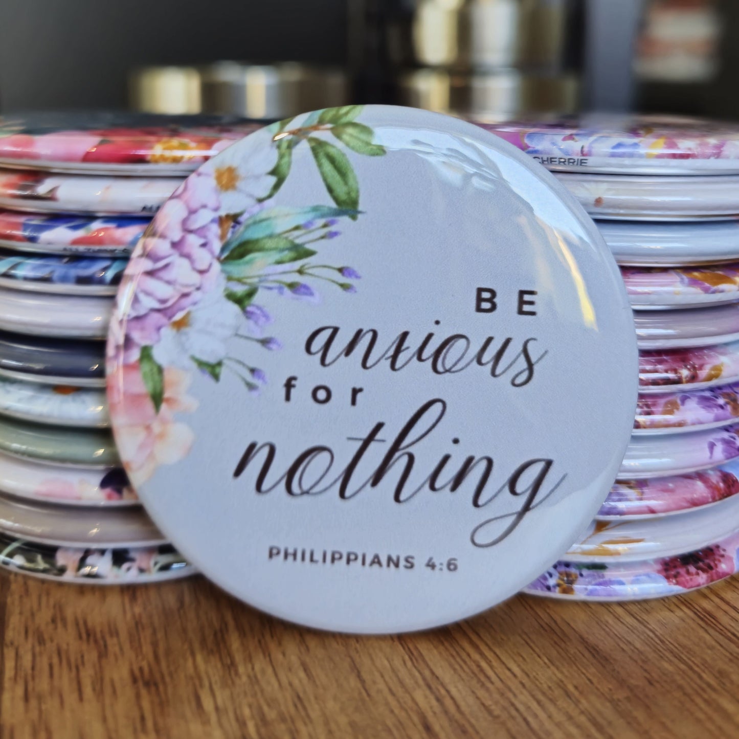 2.25" Christian (Bible Verse) Magnet or Pin (set 1 options)