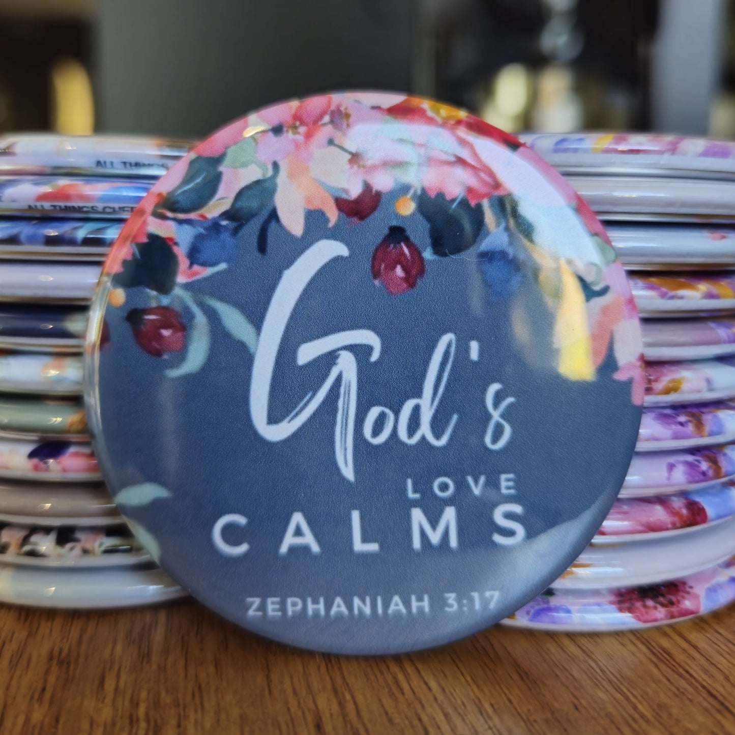 2.25" Christian (Bible Verse) Magnet or Pin (set 1 options)