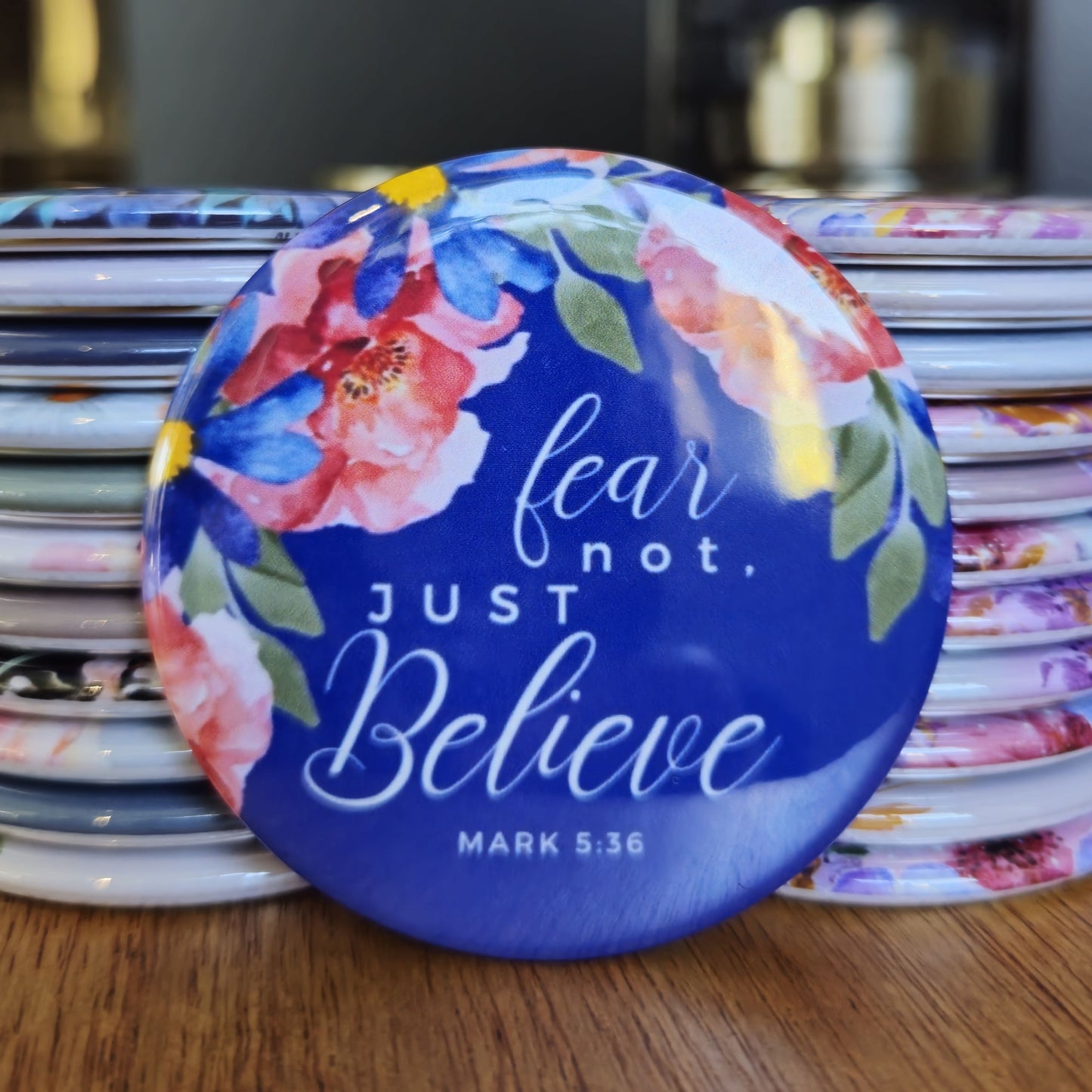 2.25" Christian (Bible Verse) Magnet or Pin (set 1 options)