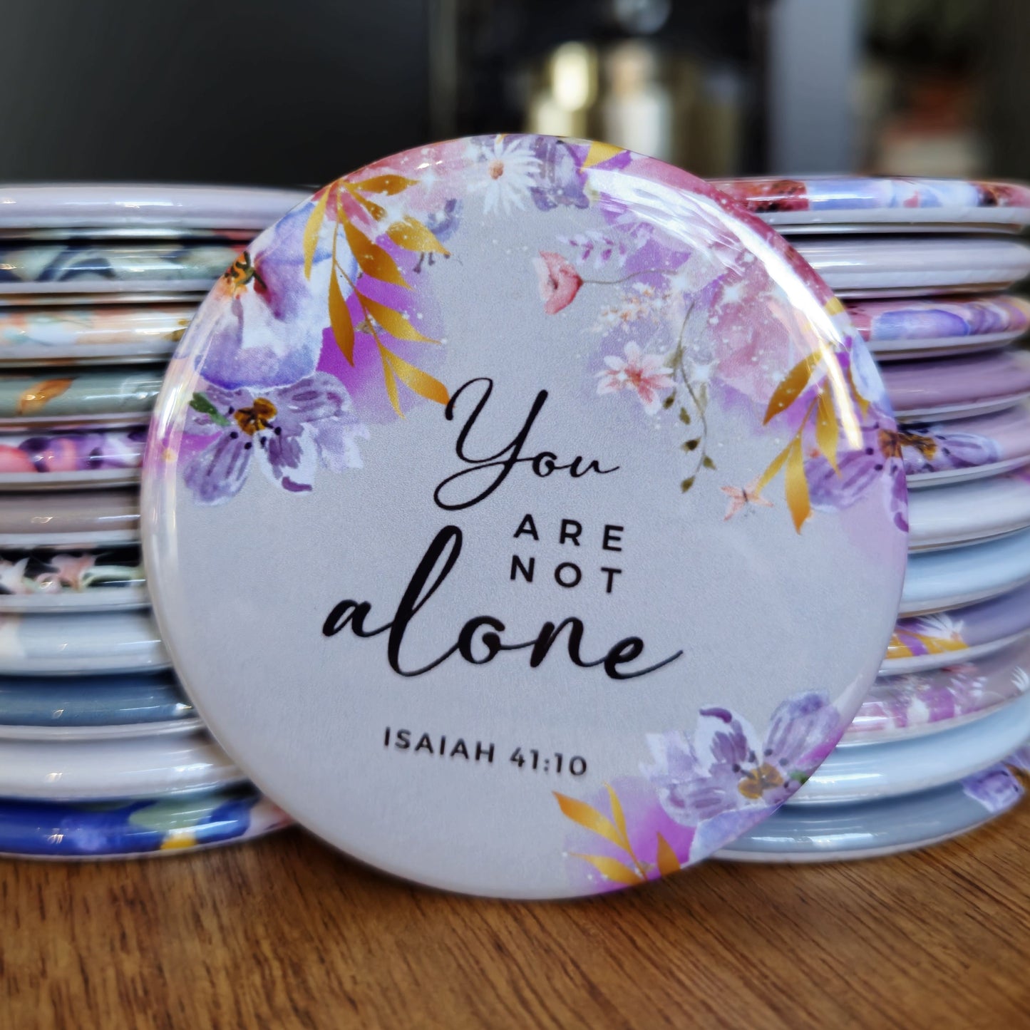 2.25" Christian (Bible Verse) Magnet or Pin (set 2 options)