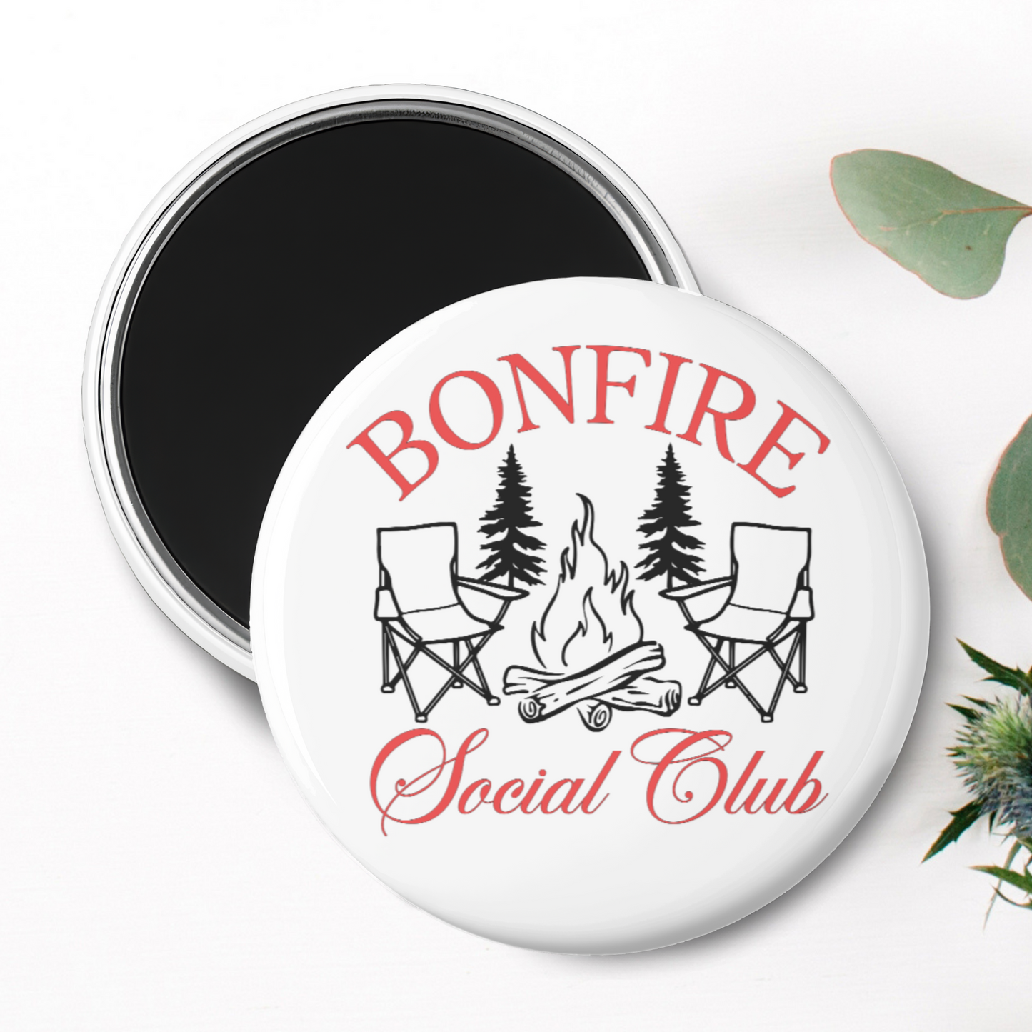 "Bonfire Social Club" Magnet
