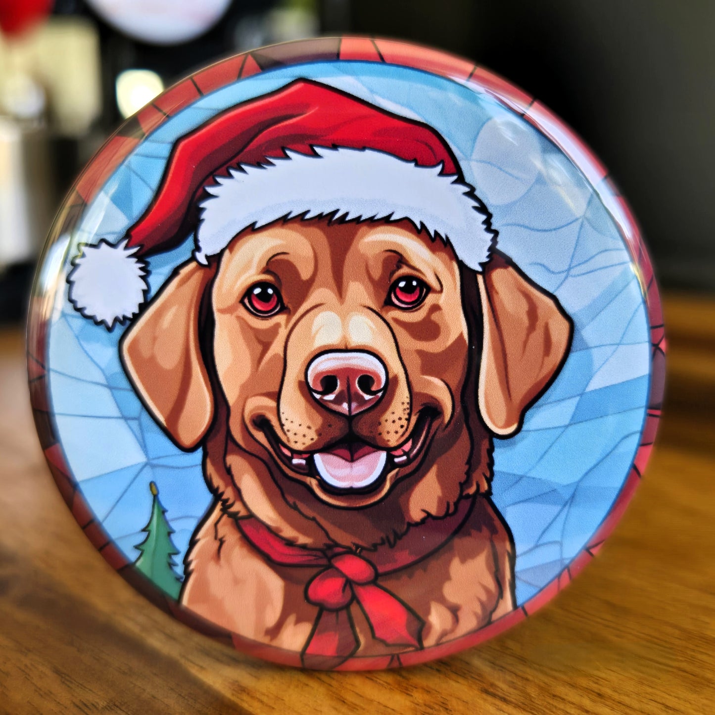 Chesapeake Bay Retriever Dog Christmas Magnet