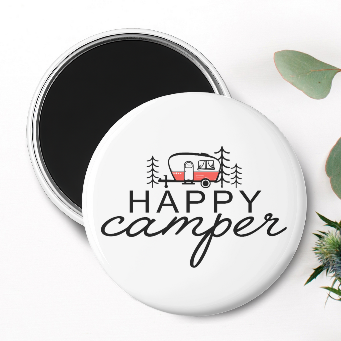 "Happy Camper" Magnet