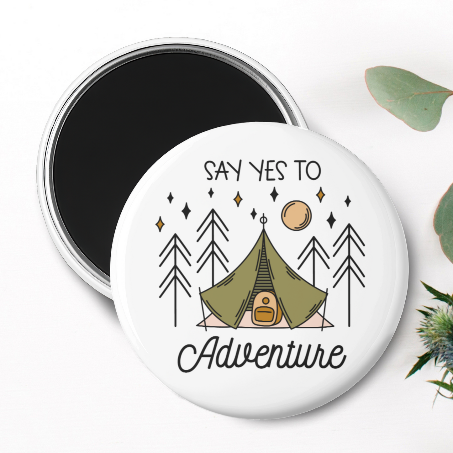 "Say Yes To Adventure" Magnet