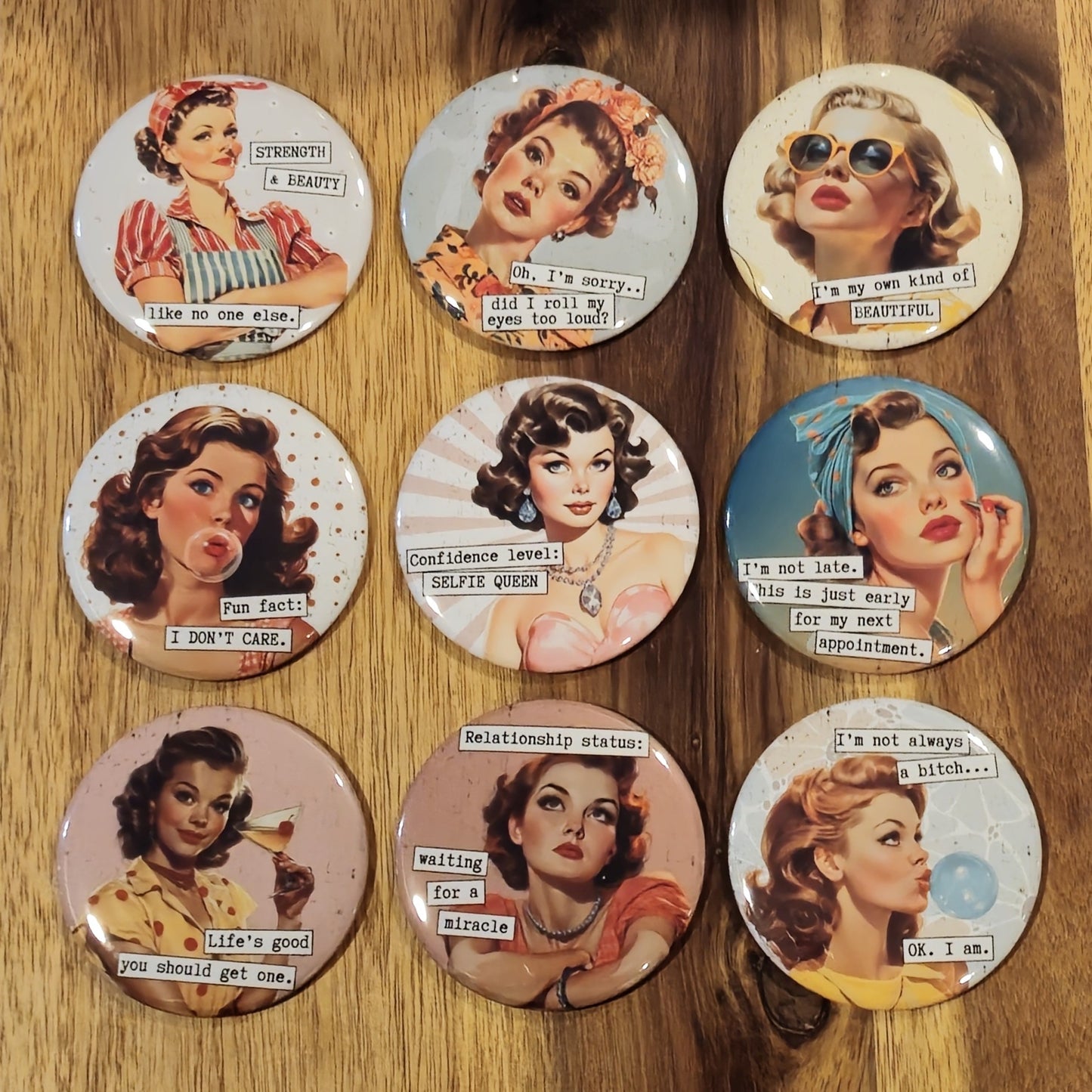 Life's Good You Should Get One Magnet I Snarky, Sassy, Sarcastic, Humor, Vintage, Retro Ladies, Funny Quotes, Handmade Gift