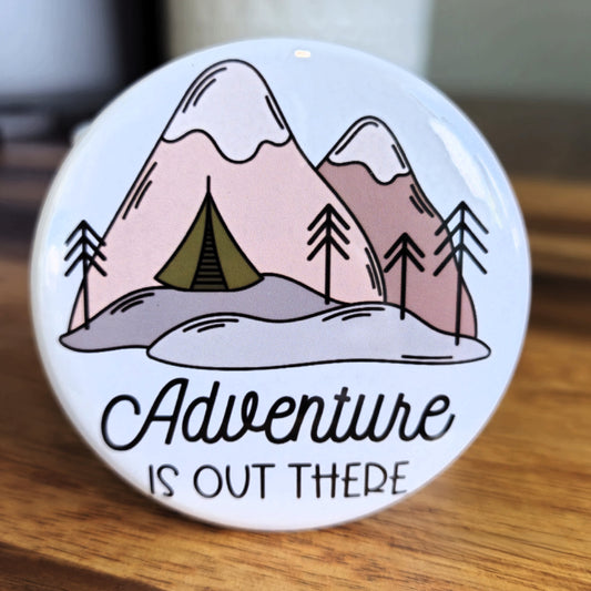 "Adventure is Out There" Magnet