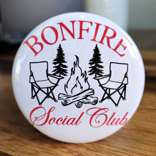 "Bonfire Social Club" Magnet