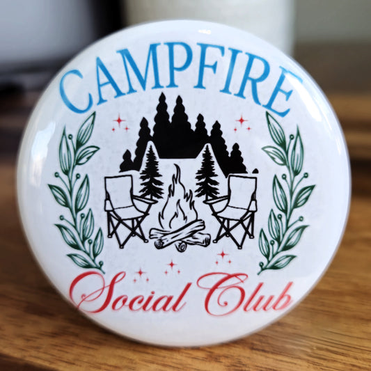 "Campfire Social Club" Magnet