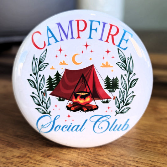 "Campfire Social Club" Magnet