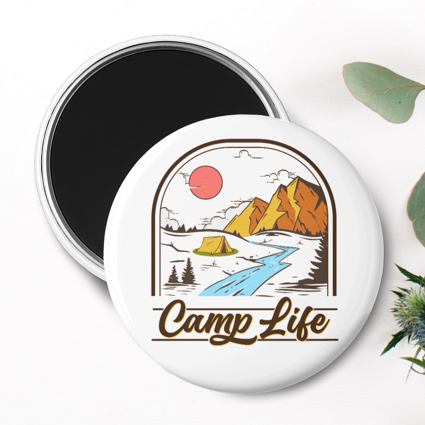 "Camp Life" Magnet
