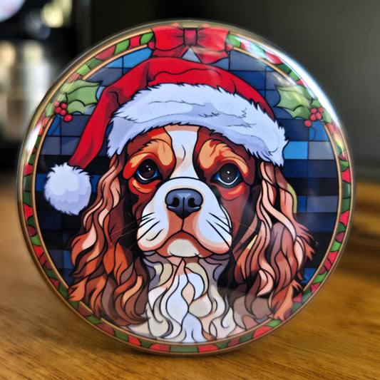 Cavalier King Charles Spaniel Dog Christmas Magnet