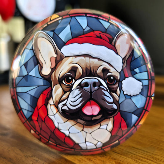 French Bulldog Dog Christmas Magnet