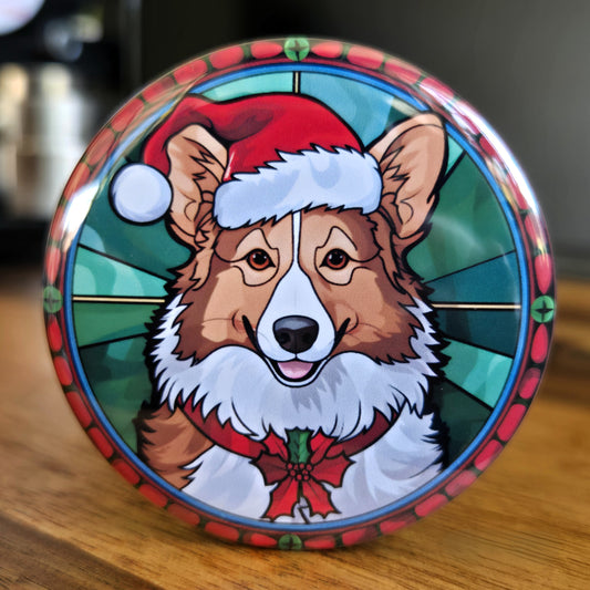 Shetland Sheepdog Dog Christmas Magnet