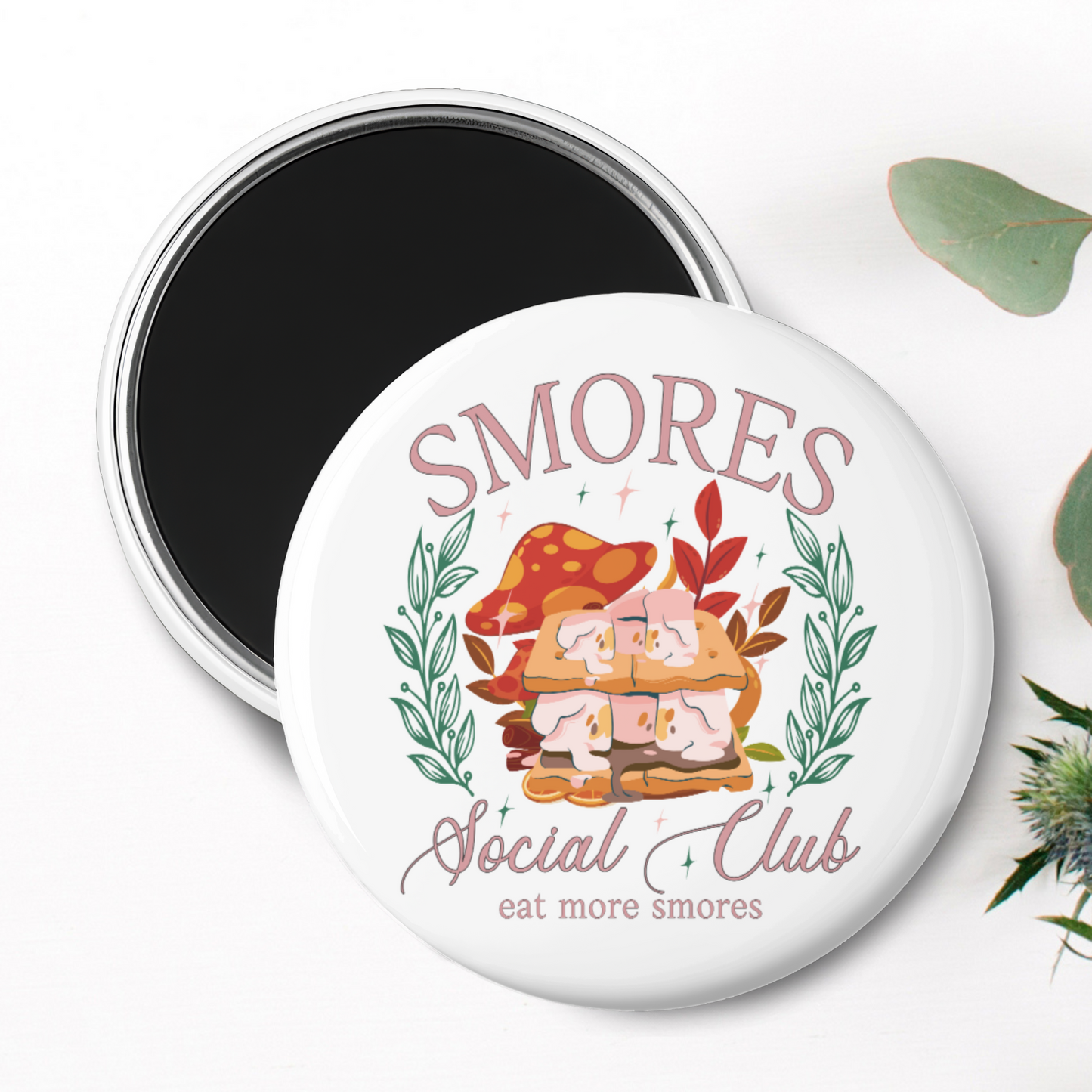 "Smores Social Club" Magnet