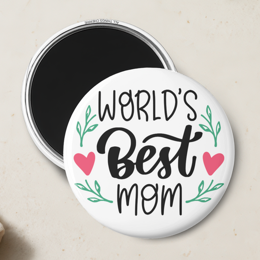 "World's Best Mom" Magnet